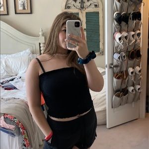 black tube top